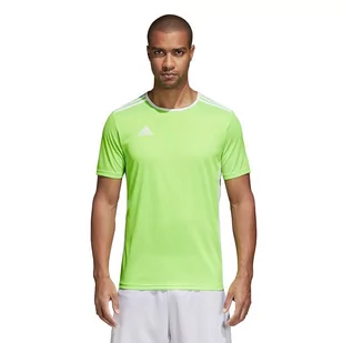 Adidas Koszulka Entrada 18 CE9758 jasnozielona Rozmiar odzieży: M - Piłka nożna - miniaturka - grafika 1