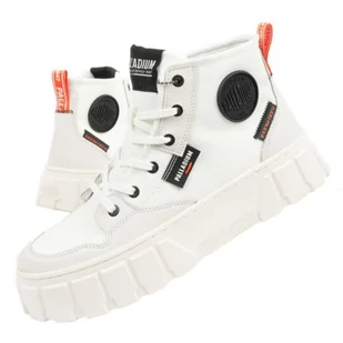 Buty Palladium 98573-116 białe - Trampki damskie - miniaturka - grafika 1