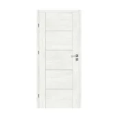 Drzwi wewnętrzne - Skrzydło drzwiowe pokojowe Malibu Bianco 80 Lewe Artens - miniaturka - grafika 1