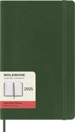 Kalendarze - MOLESKINE kalendarz 2025 ZIELONY LARGE SOFT DZIENNY (13x21) - miniaturka - grafika 1