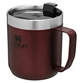 Kubki termiczne - Stanley CLASSIC KUBEK TERMICZNY Z POKRYWKĄ 350 ML BORDOWY STAL NIERDZEWNA TWORZYWO SZTUCZNE 10-09366-008 - miniaturka - grafika 1