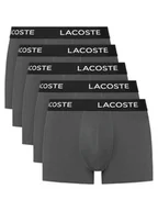 Majtki męskie - Lacoste Komplet 5 par bokserek 5H1292 Szary - miniaturka - grafika 1