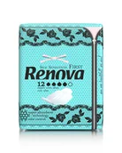 Podpaski - Podpaski Renova SUPER ze skrzydełkami 12szt - miniaturka - grafika 1