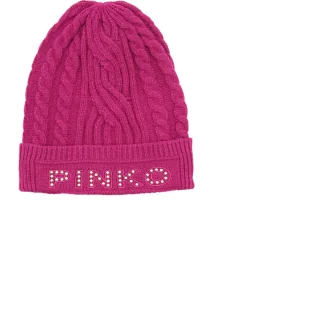 Pinko Czapka BAMBOO CAPPELLO VISCOSA CABLES - Czapki damskie - miniaturka - grafika 1