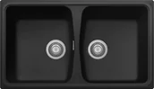 Zlewozmywaki - Zlew PLADOS VERONA 20 CZARNY MAT (black mat 70) (SP079270) - miniaturka - grafika 1