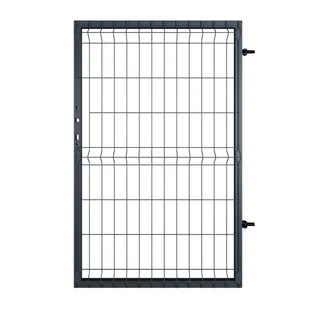 Furtka Modus 100x150 cm prawa antracytowa Naterial - Ogrodzenia - miniaturka - grafika 1