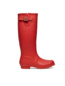 Kalosze damskie - Hunter Kalosze HFW-006 Czerwony - miniaturka - grafika 1