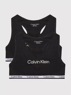 Biustonosze dla dziewczynek - Calvin Klein Underwear Komplet 2 biustonoszy topów G80G800532 Czarny - grafika 1