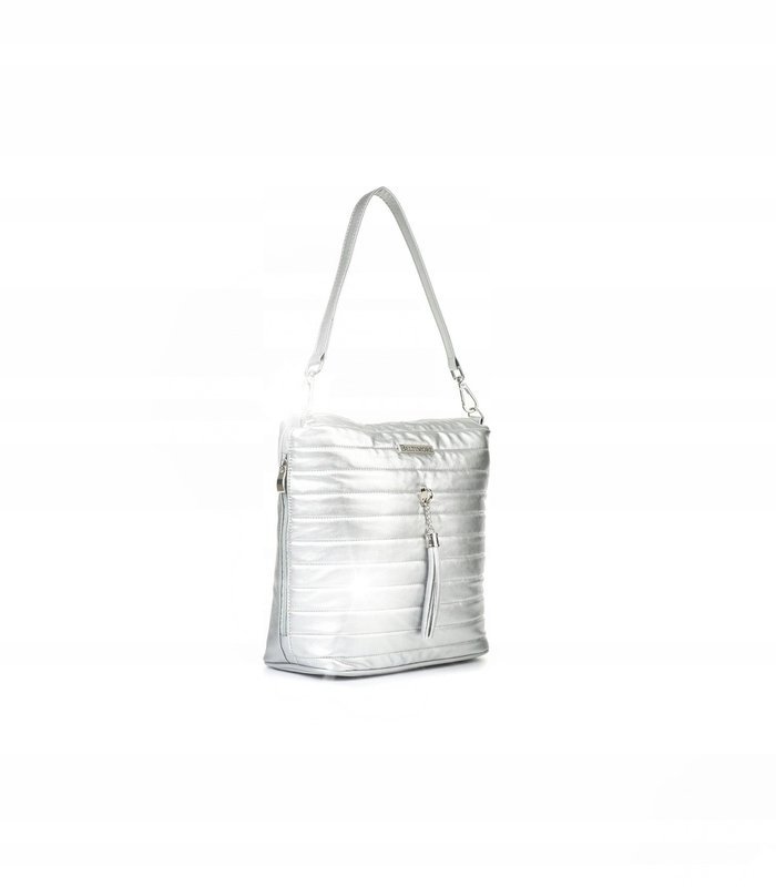 Damska Torebka pikowana solidna oryginalna frędzel