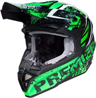 Kaski motocyklowe - PREMIER HELM EXIGE ZX 7, czarny/zielony, L - miniaturka - grafika 1
