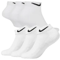 Skarpetki męskie - Nike skarpety skarpetki do kostki Dri-Fit biały zestaw 3 pary SX7670-100 39-42 - miniaturka - grafika 1