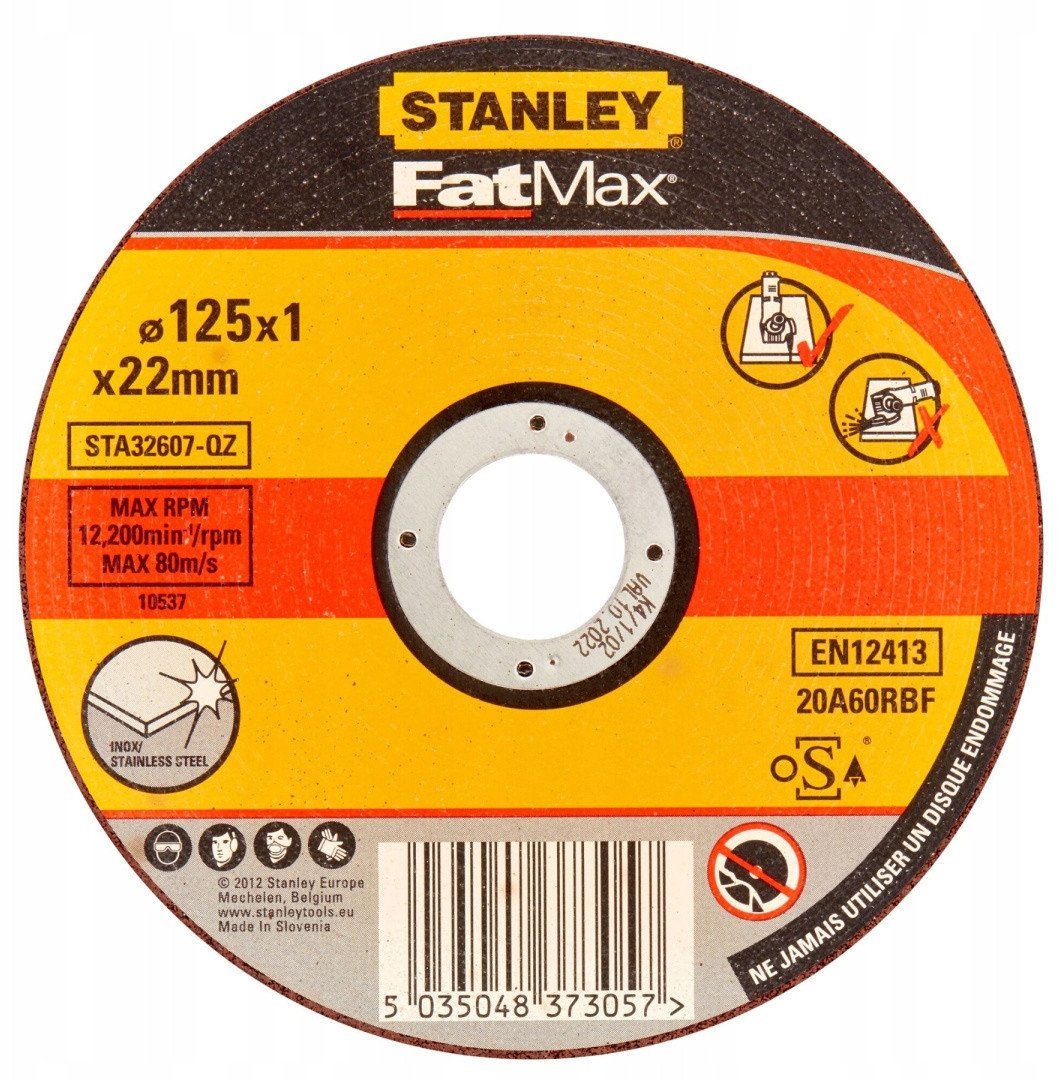 Flat S/Steel Cut B/Disc 125x1.0