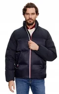 Kurtki męskie - TOMMY HILFIGER KURTKA MĘSKA PUCHOWA LOGO 3XL JSC - miniaturka - grafika 1
