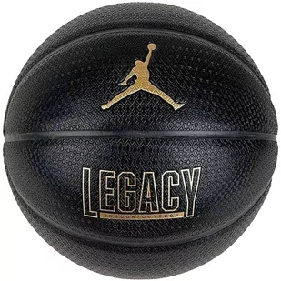 Jordan Legacy 2.0 8P In/Out Ball J1008253-051, unisex, piłki do koszykówki, Czarne - Koszykówka - miniaturka - grafika 1
