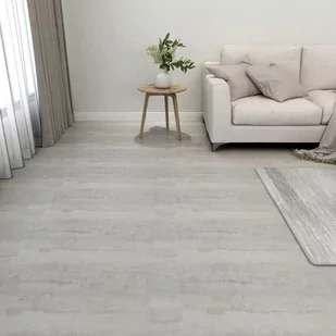 Samoprzylepne panele podłogowe, 55 szt., PVC, 5,11 m², szare 324651 VIDAXL - Panele podłogowe - miniaturka - grafika 1