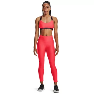 Spodnie sportowe damskie - Damskie legginsy treningowe Under Armour Hi Ankle Leg - czerwone - UNDER ARMOUR - grafika 1