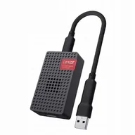 Czytniki kart pamięci - Lexar Cardreader microSDXC Express, compatib w./microSD UHS-I, R900MB/s w./built-in fan USB3 LRW540U-RNHNG - miniaturka - grafika 1