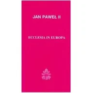 Religia i religioznawstwo - Jan Paweł II Ecclesia in Europa, Jan Paweł II (30) ARCH0065 - miniaturka - grafika 1