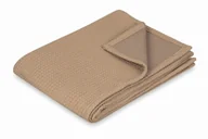 Koce i narzuty dla dzieci - Kocyk dziecięcy 75x100 Prestige Muslin brązowy BabyMatex - miniaturka - grafika 1