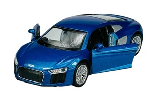 WELLY 2016 AUDI R8 V10 NIEBIESKI 1:34 43712 - Samochody i pojazdy dla dzieci - miniaturka - grafika 1