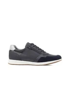 Trampki męskie - Geox Sneakersy "Avery" w kolorze antracytowym - miniaturka - grafika 1