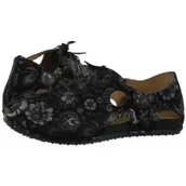 Sandały damskie - Sandały Czarne/Kwiaty 06431-38/00-6 (MA1402-a) Maciejka - miniaturka - grafika 1