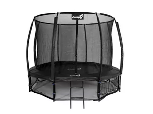 Jumpi, Trampolina ogrodowa z siatką wewnętrzną, 12 FT/374 cm - Trampoliny - miniaturka - grafika 1