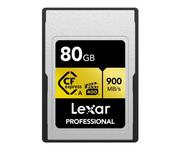 Karty pamięci - Lexar 80GB Professional Type A GOLD 900MB/s VPG400 - miniaturka - grafika 1