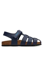 Buty dla chłopców - Geox Sandały J Ghita Boy J458LA 000BC C4002 S Granatowy - miniaturka - grafika 1
