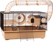 Klatki dla gryzoni - KLATKA dla Chomika Gryzonia Myszki LUNAPARK tunel - miniaturka - grafika 1