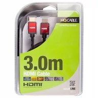 Kable - Arkas Przewód HDMI - HDMI WHQ30 Premium 3.0 m (81962-05) - miniaturka - grafika 1