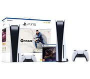 Konsole Playstation - Sony PlayStation 5 z napędem + FIFA 23 + Forspoken - miniaturka - grafika 1