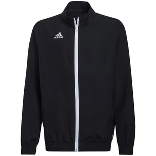 ADIDAS bluza sportowa chłopięca na zamek Entrada H57532 czarny - Piłka nożna ADIDAS bluza sportowa chłopięca na zamek Entrada H57532 czarny - Piłka nożna - miniaturka - grafika 1