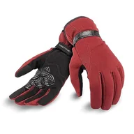 Rękawice motocyklowe - Tucano Urbano RĘKAWICE NOWE MARY HYDROSCUD® GLOVES GLITTER BIKING RED S - miniaturka - grafika 1