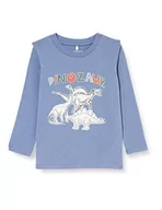 Bluzki dla niemowląt - NAME IT Baby Boys NMMTRULLE LS TOP PB koszulka z długim rękawem, Wild Wind, 86, Dziki wiatr, 86 - miniaturka - grafika 1