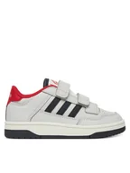 Buty dla dziewczynek - adidas Sneakersy Rapid Court JS0636 Szary - miniaturka - grafika 1