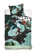 Pościel dla dzieci - Komplet Pościeli Jak wytresować Smoka HTTYD235012 140 x 200 cm - miniaturka - grafika 1