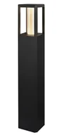 Lampy ogrodowe - Czarna nowoczesna lampa ogrodowa słupek D180 D2-G62 - miniaturka - grafika 1