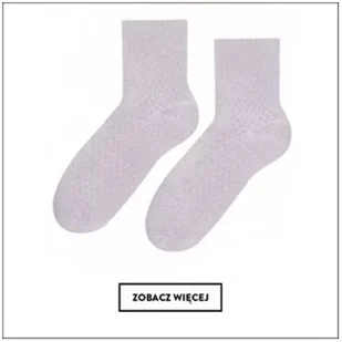 SKARPETY STEVEN 125 BAMBUS DAMSKI ZAKARD (kolor beż, rozmiar 35-37) - Skarpetki damskie - miniaturka - grafika 5