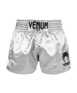 Spodenki damskie - Venum Muay Thai Classic szorty - srebrne/czarne - S - miniaturka - grafika 1