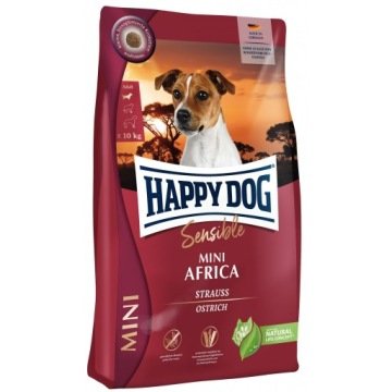 Happy Dog Mini Afryka struś / Africa Strauss 0,8 kg