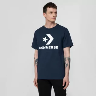 Koszulki męskie - Męski t-shirt z nadrukiem CONVERSE Star Chevron 10018568 - grafika 1