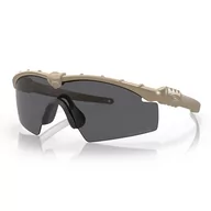 Okulary przeciwsłoneczne - Oakley - SI Ballistic M Frame 3.0 Dark Bone - Grey - OO9146-05 - miniaturka - grafika 1