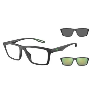 Emporio Armani 4189U 50011W 55 - Okulary korekcyjne, oprawki, szkła - miniaturka - grafika 1