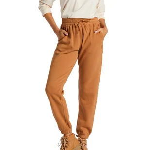 Spodnie damskie Billabong Halifax brązowe dresowe joggery -XS - Spodnie damskie - miniaturka - grafika 1