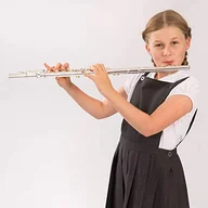 Instrumenty dęte - Odyssey OFL100C Debut zakrzywiona głowa C flet strój z etui - miniaturka - grafika 1