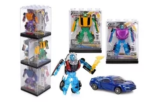 Robot transmutujący w auto wyścigowe mix Artyk - Samochody i pojazdy dla dzieci - miniaturka - grafika 2
