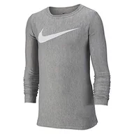 Koszulki i topy damskie - Nike B NK Dry Ls Top chłopięca koszulka z długim rękawem - miniaturka - grafika 1