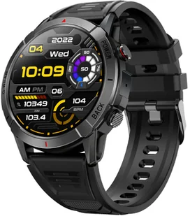 Zegarek Hagen HC51.24.534 Smartwatch HC51 czarny - - Smartwatch - miniaturka - grafika 1