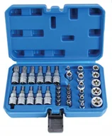 Klucze i nasadki - GEKO SATRA KLUCZE NASADOWE TORX 3/8" 24el. - miniaturka - grafika 1
